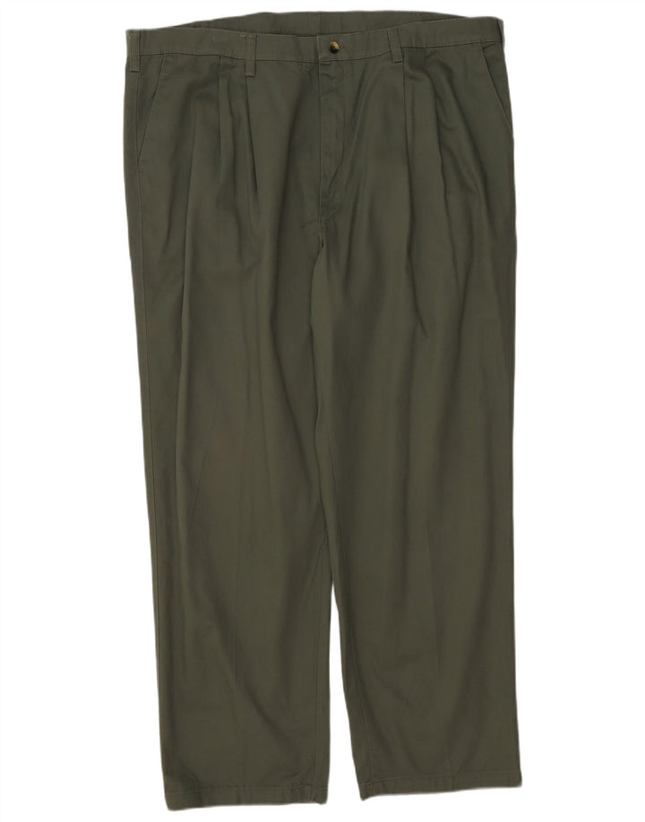 WRANGLER Pantaloni chino pentru bărbați Timber Creek Pegged W42 L30, bumbac kaki