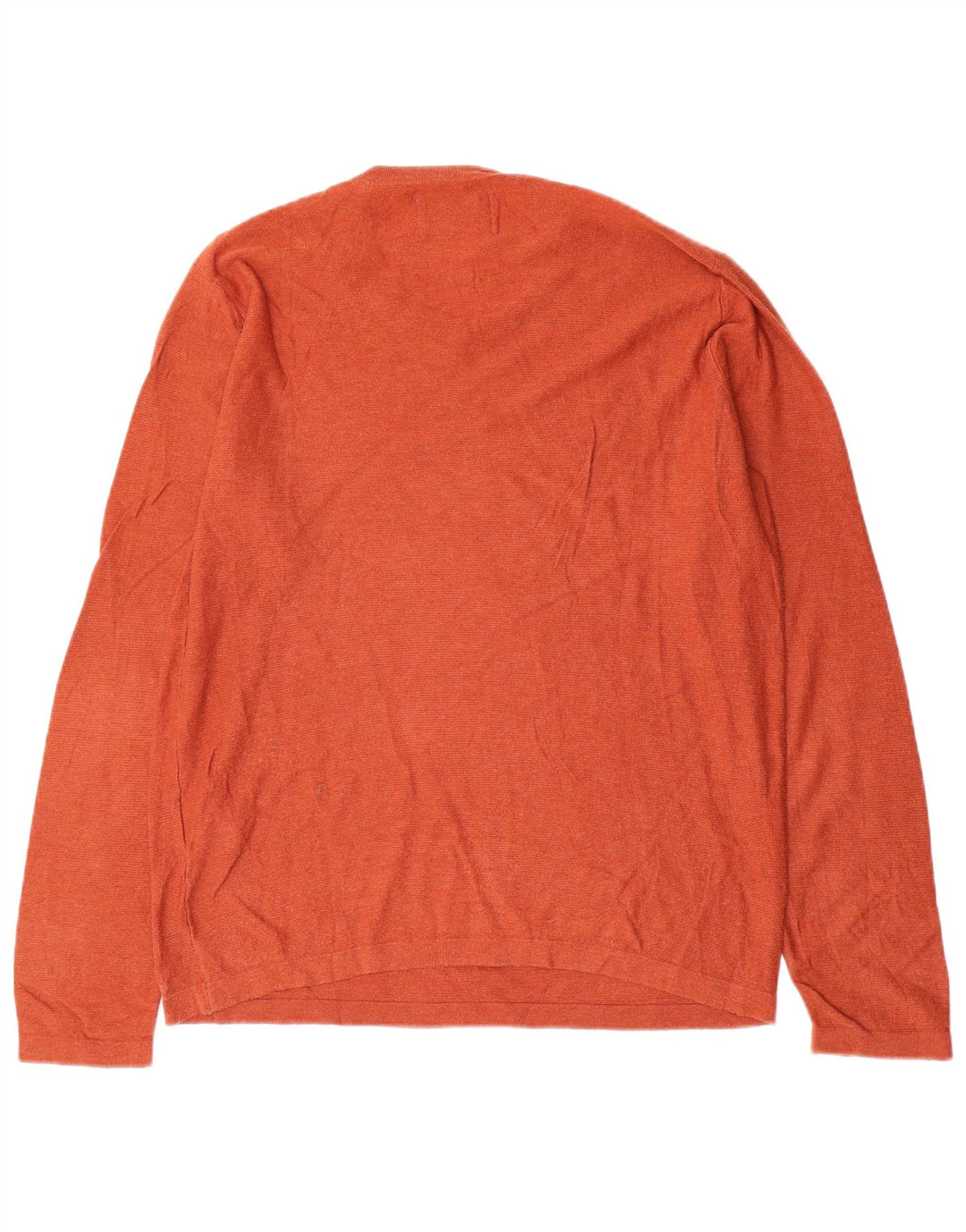 Jack & Jones Top pentru bărbați cu mânecă lungă din bumbac portocaliu mic