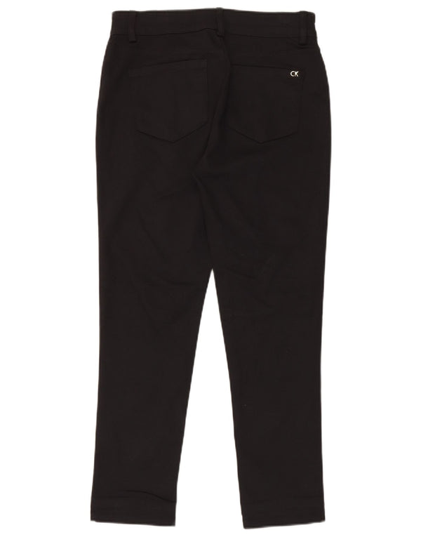 Blugi skinny pentru femei Calvin Klein US 6 Medium W28 L27 Poliester negru