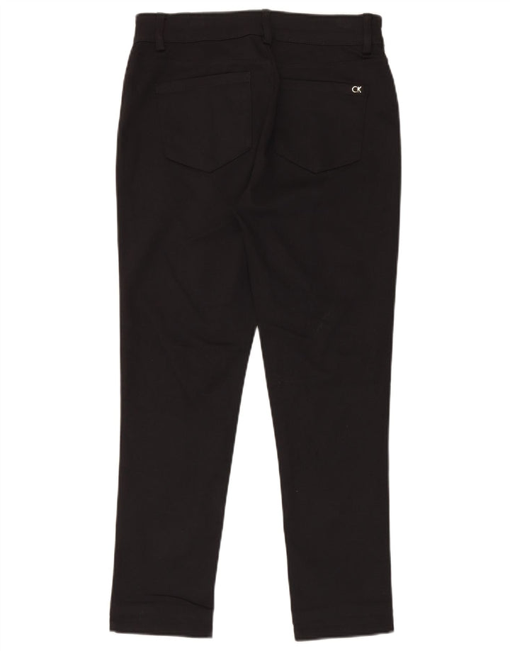 Blugi skinny pentru femei Calvin Klein US 6 Medium W28 L27 Poliester negru