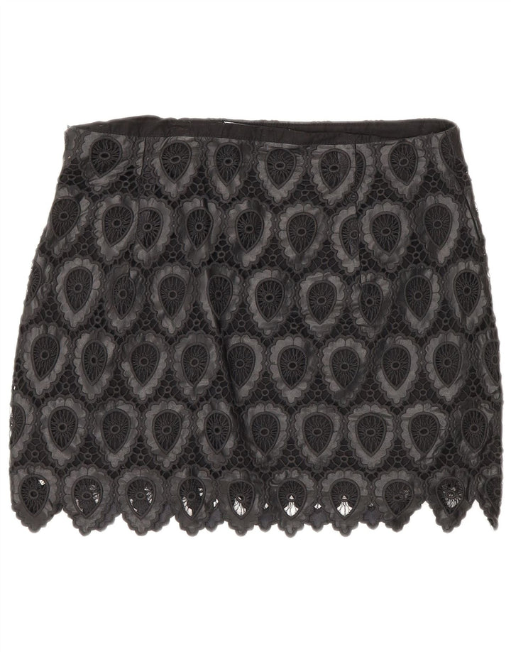 Fusta mini pentru femei Zara, mare W30, poliester geometric geometric
