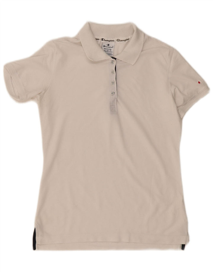 Tricou polo Champion pentru femei UK 12 Medium White