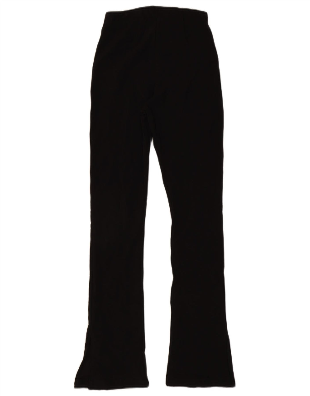Pantaloni casual pentru femei Flare Zara Mici L26 L30 Poliester negru