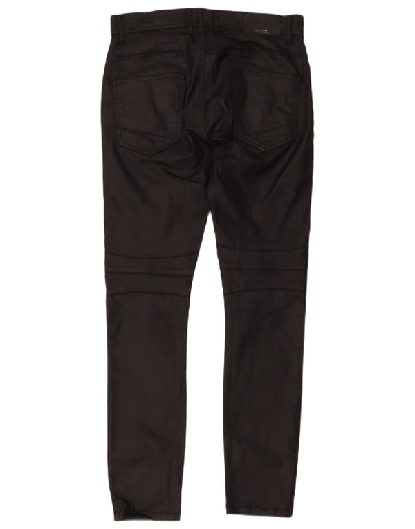 Blugi skinny pentru bărbați Zara EU 40 Medium W31 L30 Bumbac negru