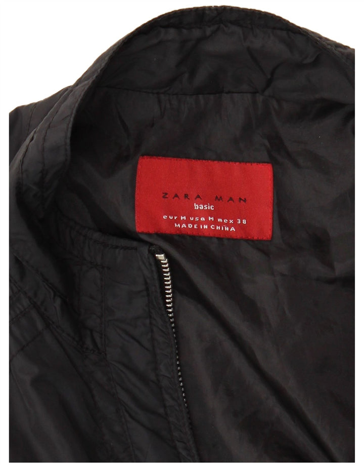 Jachetă pentru bărbați ZARA UK 38 Medium Negru