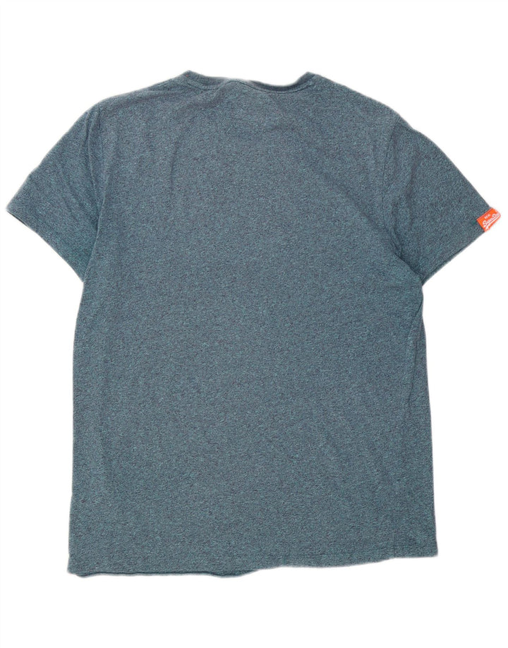 Tricou Superdry Bărbați Top Large Blue Flecked