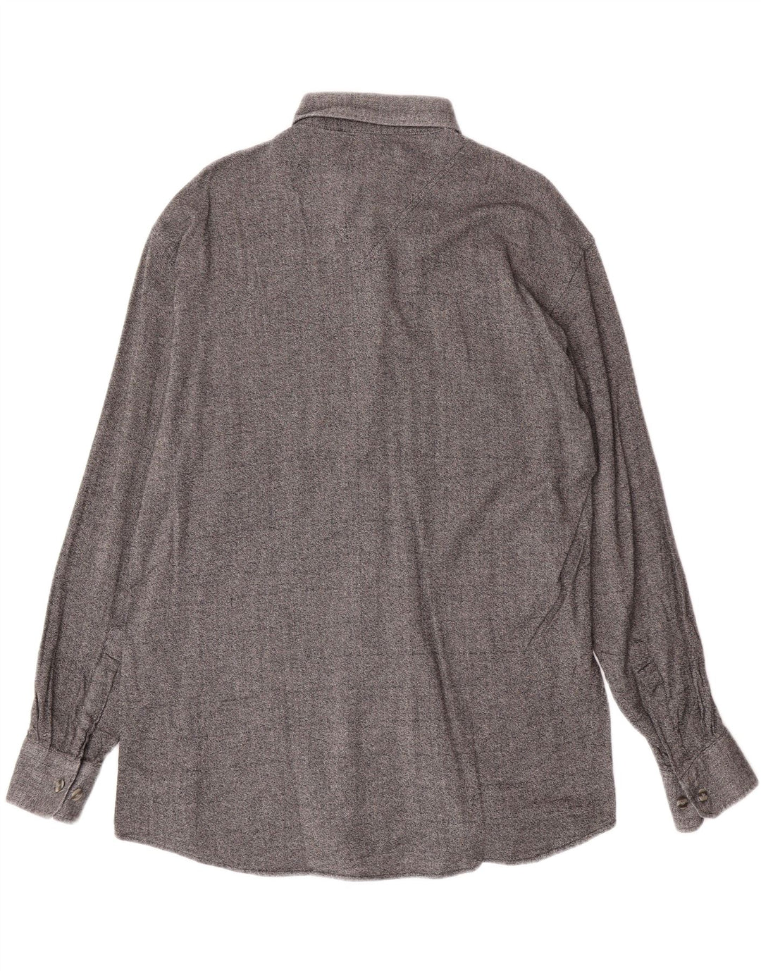 CLUB D'AMINGO Mens Shirt Size 42 Large Grey Flecked Cotton Vintage Club D'Amingo and Second-Hand Club D'Amingo from Messina Hembry 