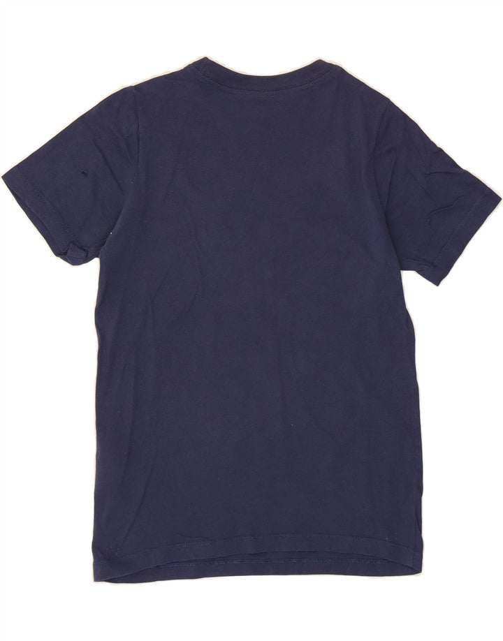 NIKE Boys Graphic T-Shirt Top 10-11 Years Medium Navy Blue Cotton Vintage Nike and Second-Hand Nike from Messina Hembry 