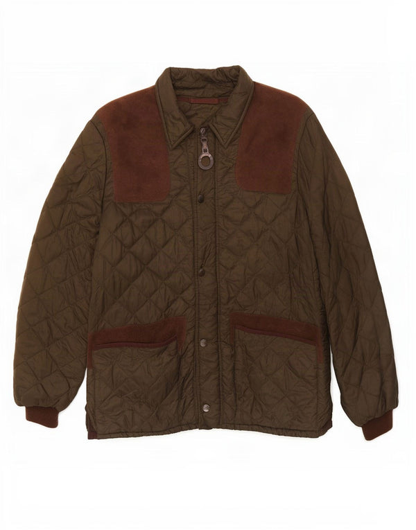 Jachetă matlasată pentru bărbați Barbour Mărimea 42 XL, verde, color block