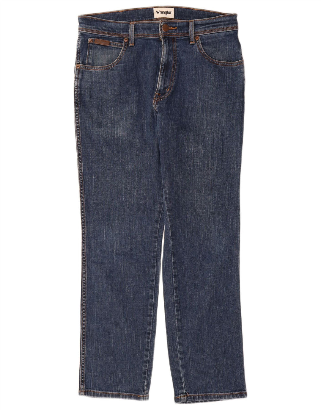 Blugi slim Texas Wrangler pentru femei W33 L30 bumbac albastru