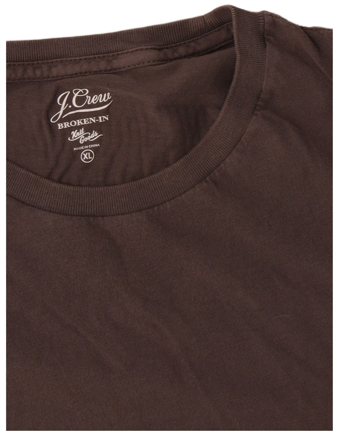 Tricou Bărbați J. Crew Top XL Maro Bumbac