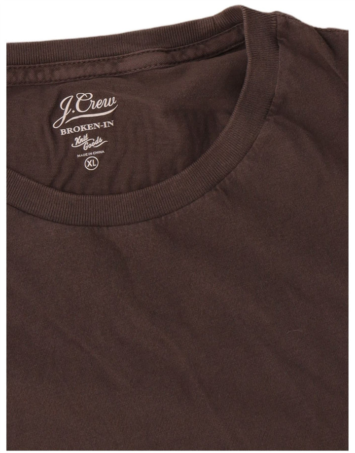 Tricou Bărbați J. Crew Top XL Maro Bumbac