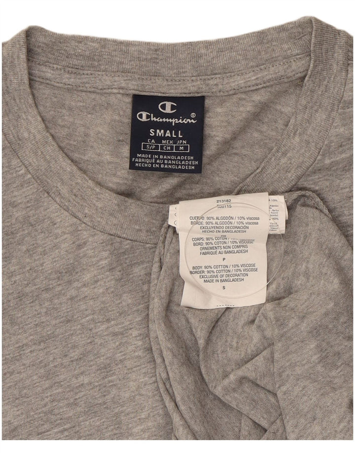 Tricou pentru bărbați Champion Top mic din bumbac gri