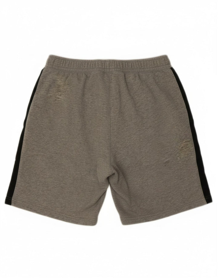 Pantaloni scurți sport Nike pentru bărbați, gri mediu, bumbac color bloc