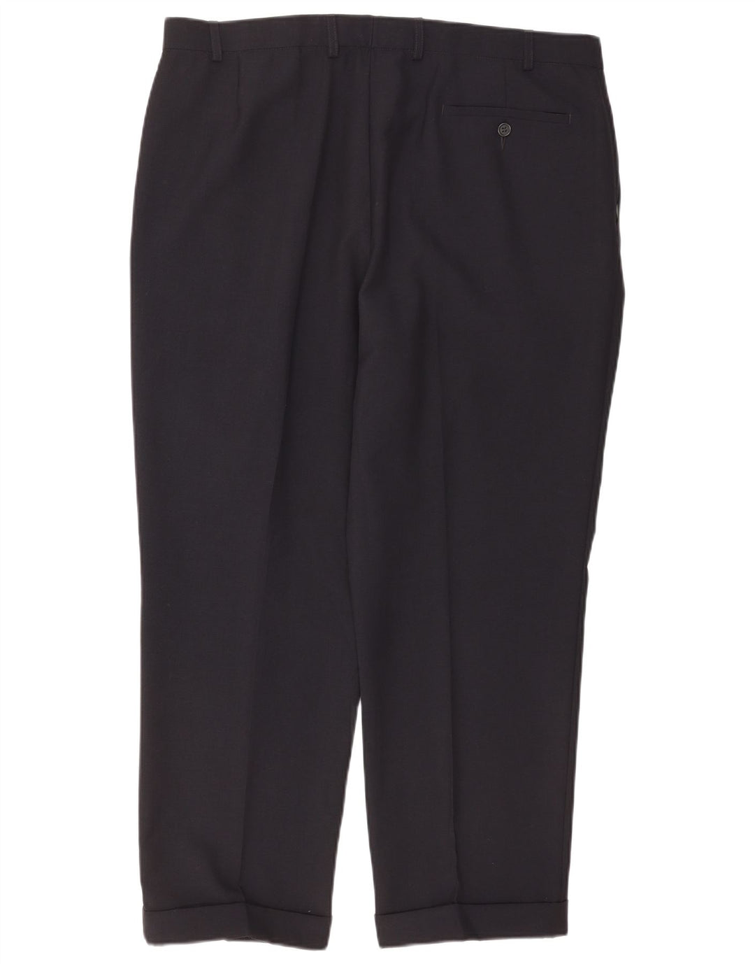 Pantaloni de costum pentru bărbați Marks & Spencer L40 L29 bleumarin poliester
