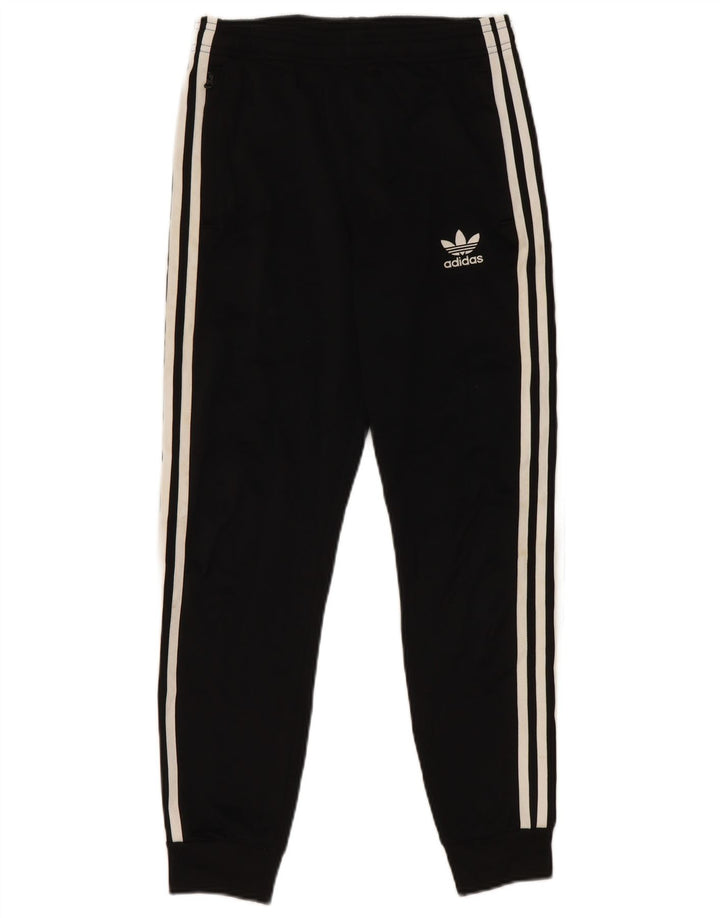 Adidas Băieți Pantaloni Trening Pantaloni Joggeri 11-12 Ani Poliester Negru