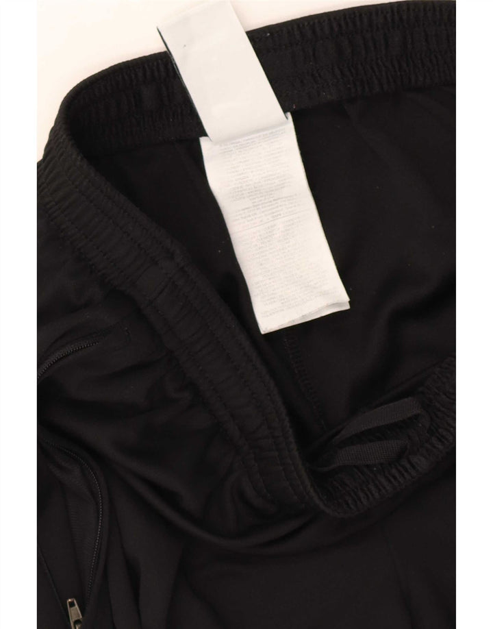 Pantaloni de trening Nike Dri Fit pentru bărbați, negru mediu, poliester bloc de culoare