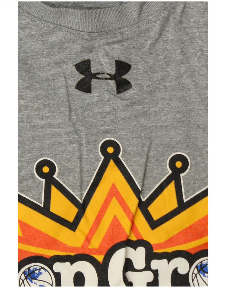 Tricou grafic Under Armour pentru bărbați Top mare gri