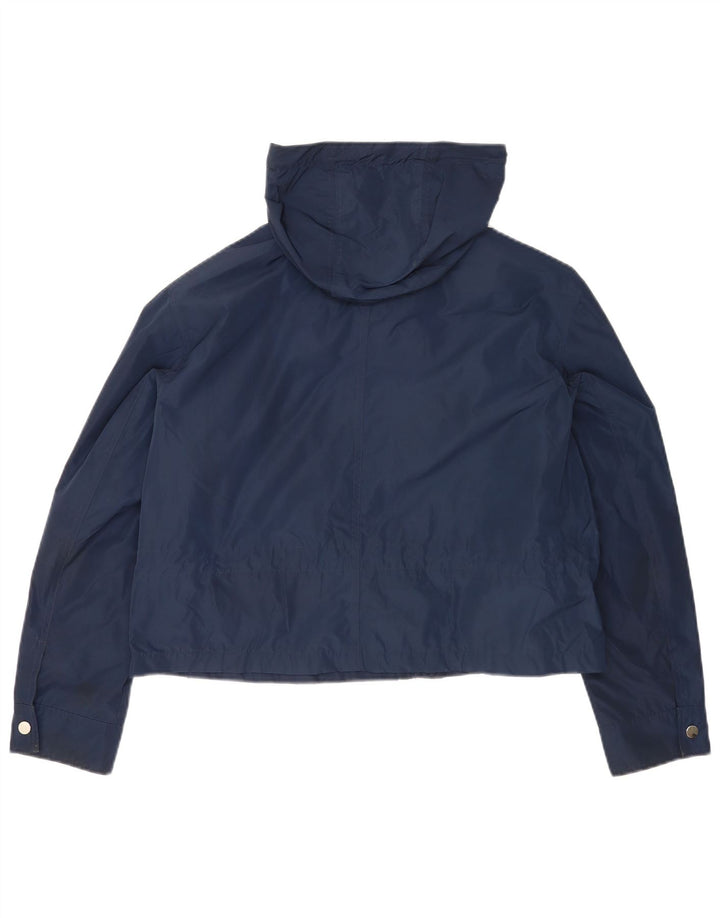 Geacă bomber cu glugă pentru femei Marks & Spencer UK 12 Medium Bleumarin