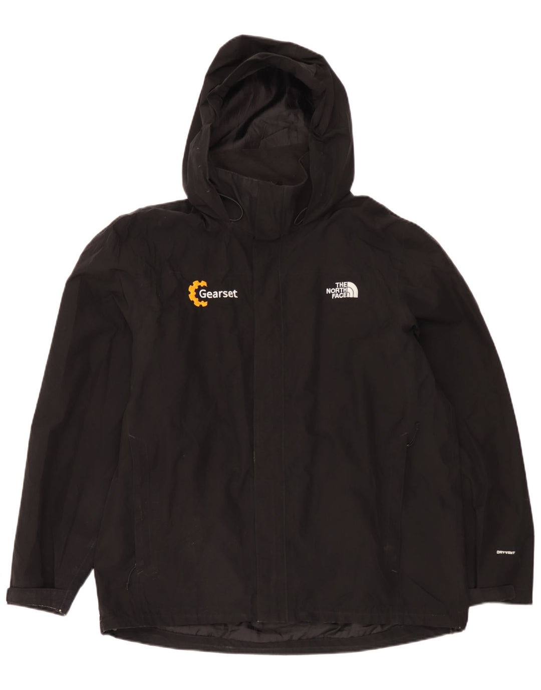Jachetă de ploaie cu glugă pentru bărbați The North Face UK 42 XL poliester negru