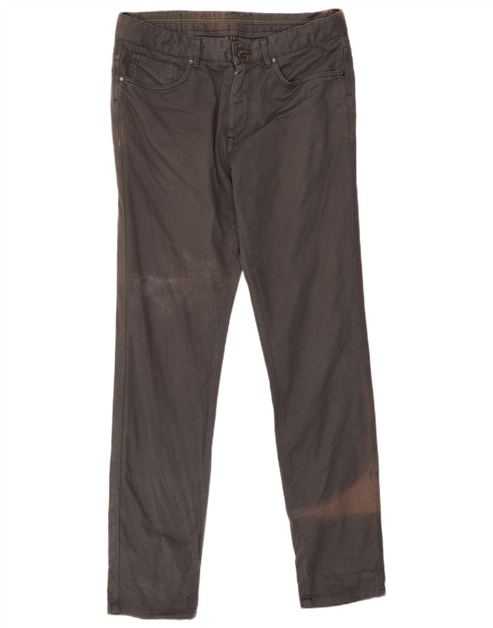 Pantaloni casual slim pentru bărbați Zara EU 40 Mediu L31 L32 Gri