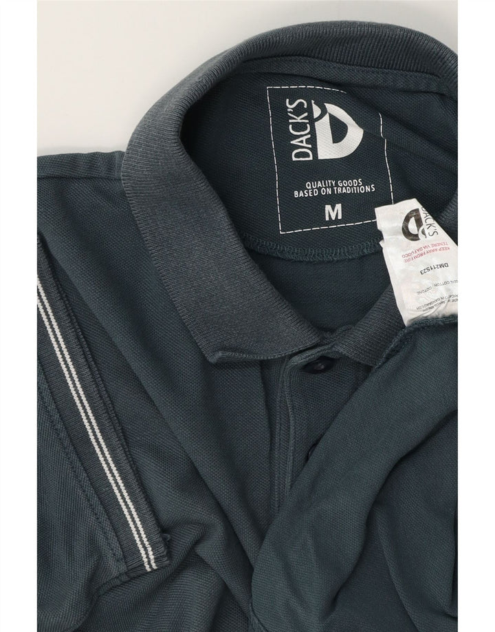 Tricou polo pentru bărbați Dack's, bumbac, albastru bleumarin mediu