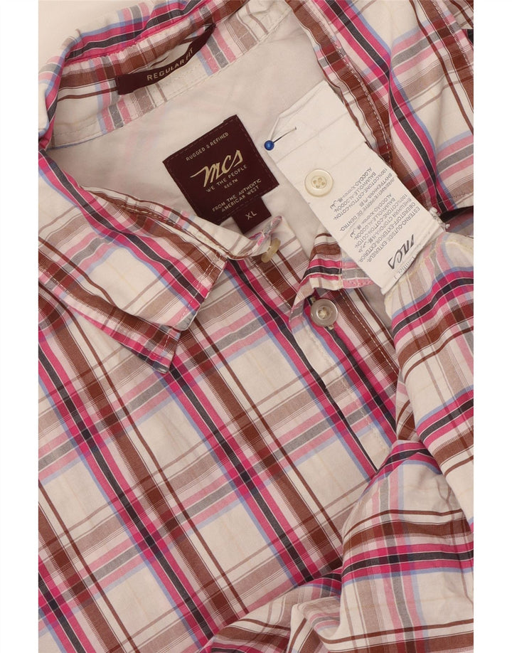 MARLBORO CLASSICS Cămașă Regular Fit XL, bumbac cu carouri multicolore pentru bărbați