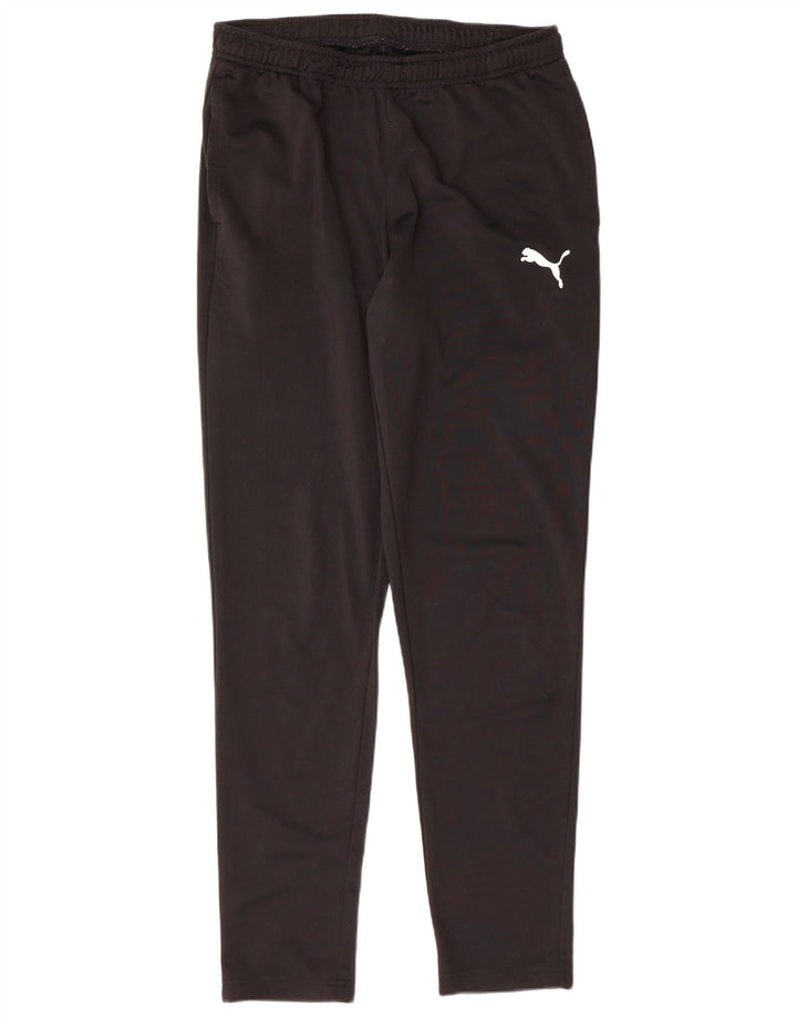 PUMA Mens Tracksuit Trousers Large  Black Polyester