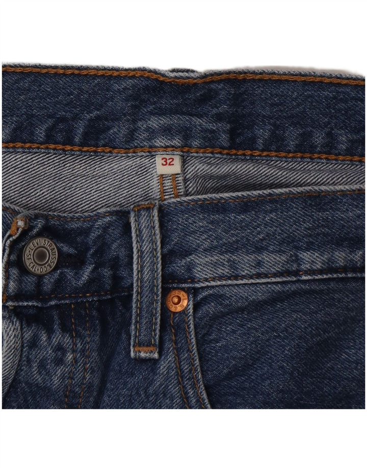 Fusta de blugi pentru femei Levi's W32 Bumbac albastru mare