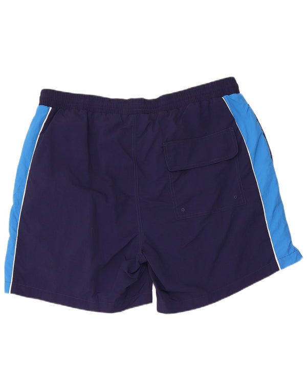 Pantaloni scurți de înot Lyle & Scott pentru bărbați, 2XL, albastru bleumarin, nailon color bloc