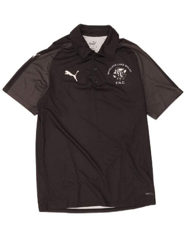Tricou polo Puma pentru bărbați Wickliffe-Lake Bolac FNC, mediu sport, negru