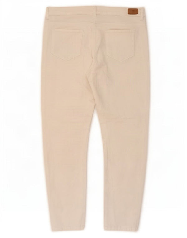 Hobbs Womens Slim Jeans UK 18 XL W36 L26 White Cotton