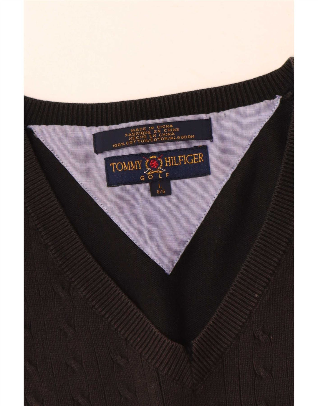 Vestă pentru bărbați Tommy Hilfiger, bluză mare, negru