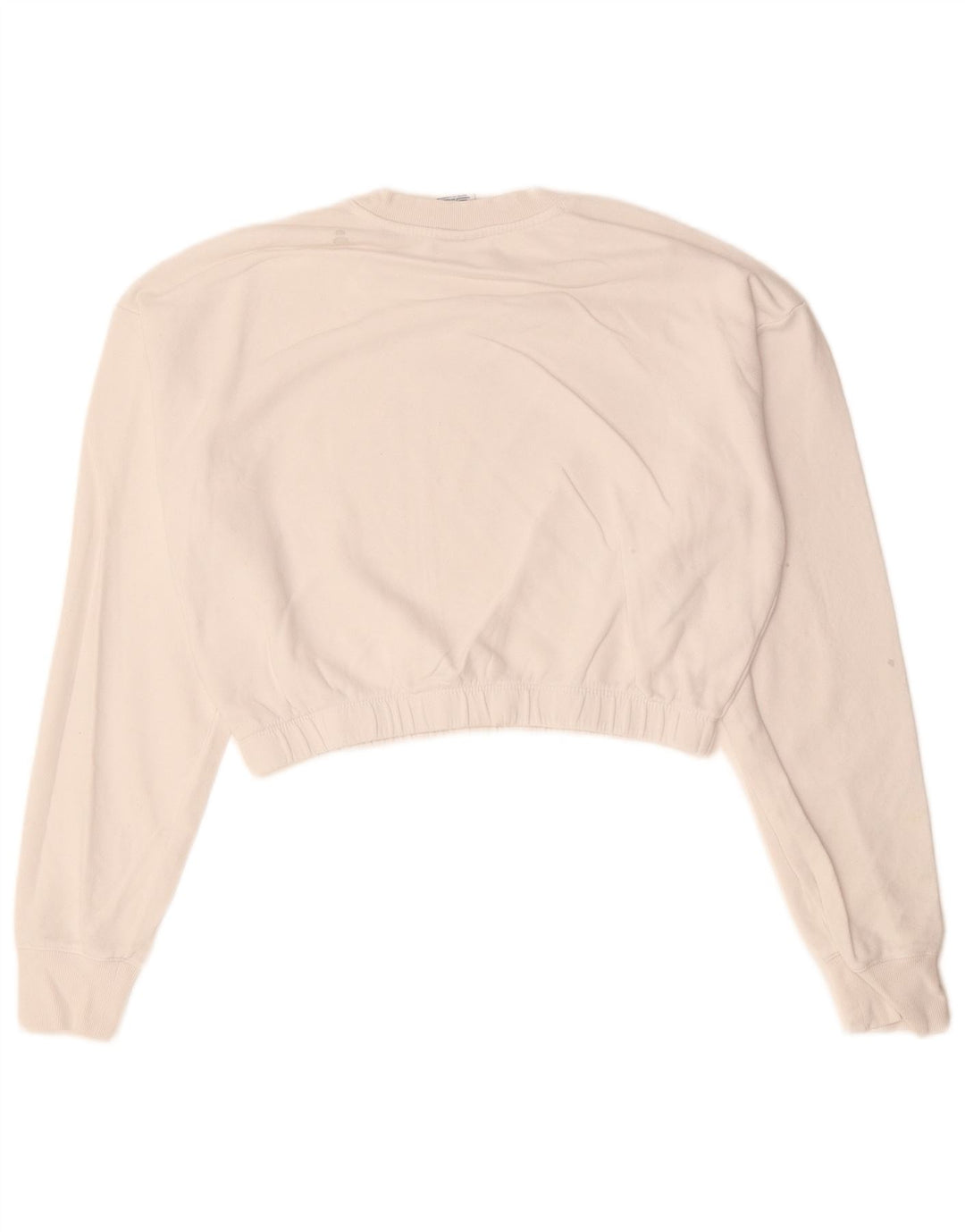 Pulover pentru damă CHAMPION Crop Pulover UK 18 XL Bumbac alb