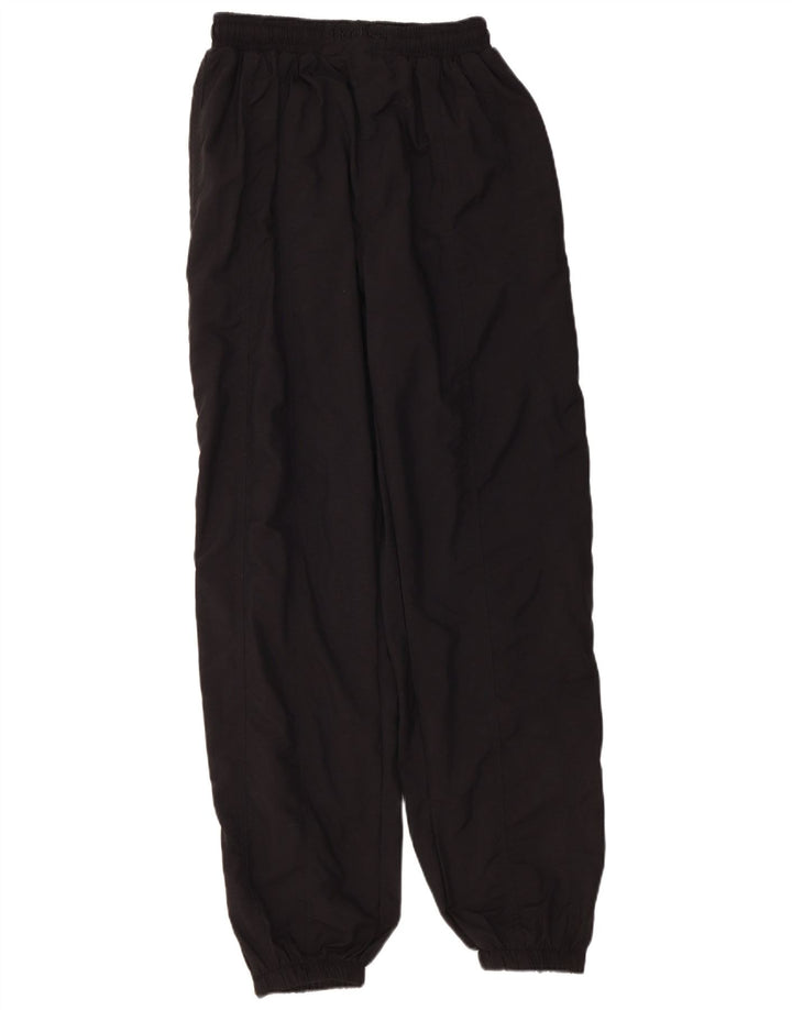REEBOK Mens Tracksuit Trousers Joggers Medium Black Polyamide