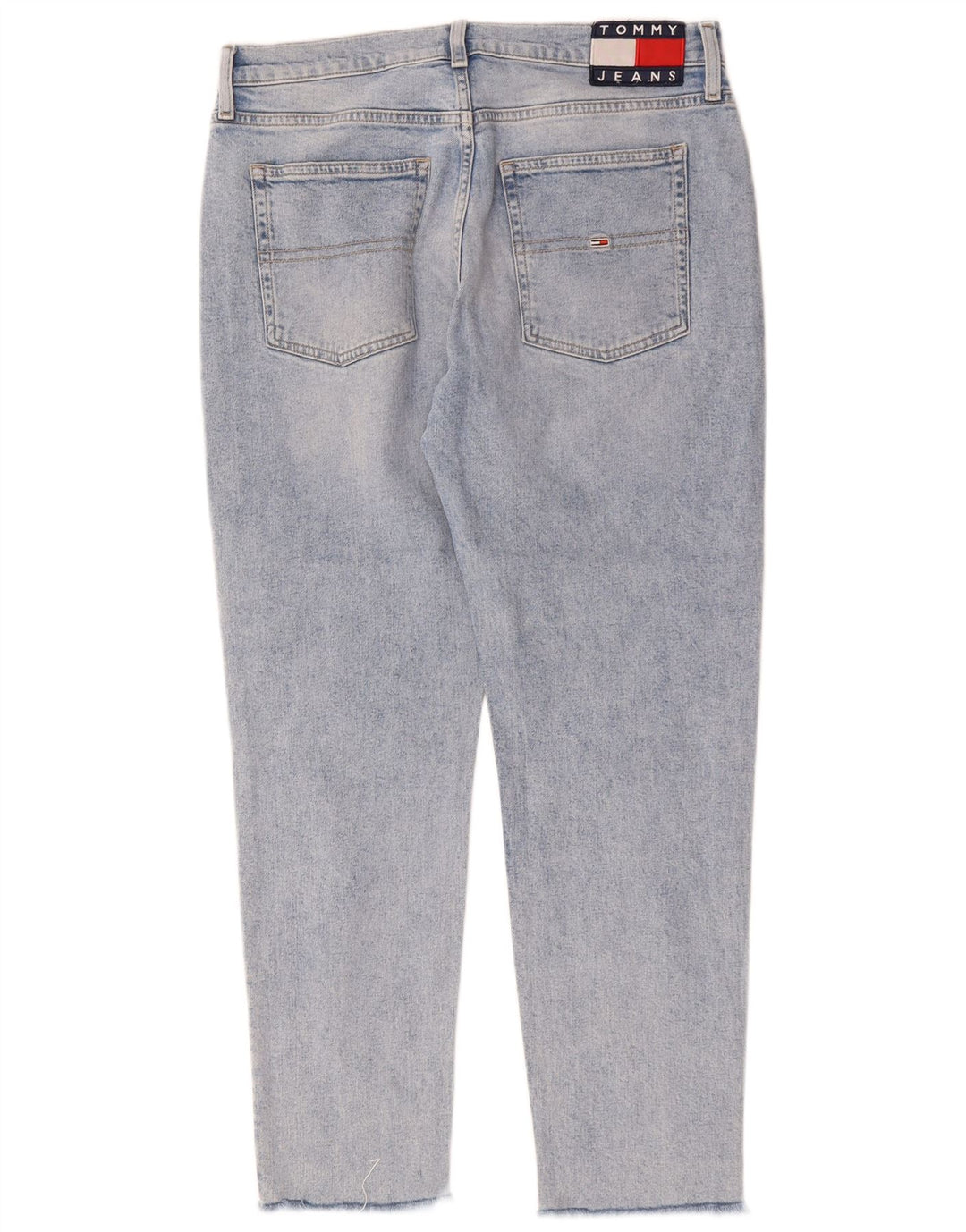 TOMMY HILFIGER Blugi subțiri cu talie înaltă pentru femei W31 L28 Bumbac albastru