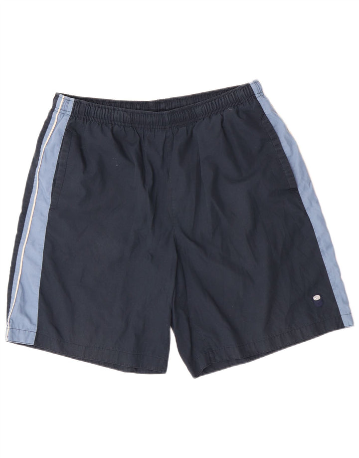 Pantaloni scurți sport Nike pentru bărbați XL, albastru bleumarin, poliester color bloc