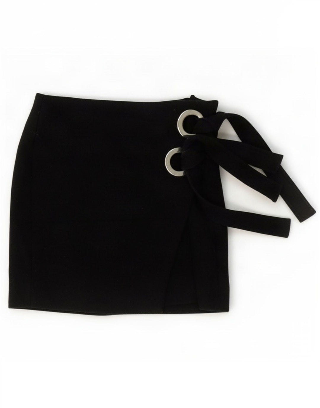 Fustă mini pentru femei Zara XS W24 Poliester negru
