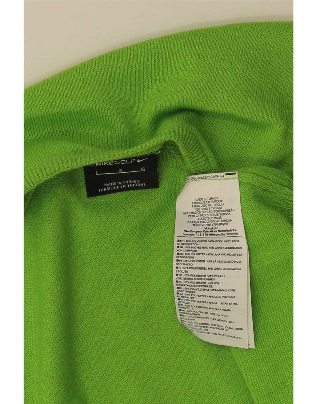 Vestă de golf Nike pentru bărbați, tanc, mare, verde, poliester