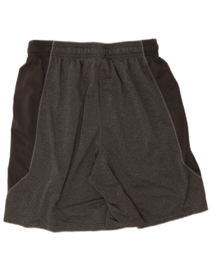 Pantaloni scurți sport Under Armour pentru bărbați, gri mediu, color block