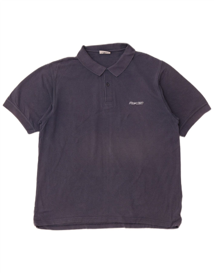 Tricou polo REEBOK pentru bărbați, mediu bleumarin