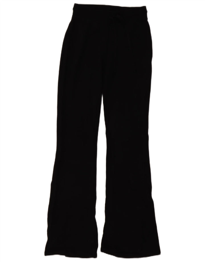 Pantaloni de trening Zara pentru femei Flare UK 12 Medium Black
