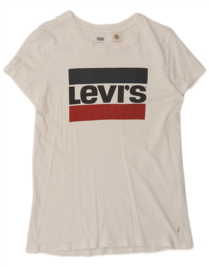 Tricou grafic pentru bărbați Levi's Top mic alb