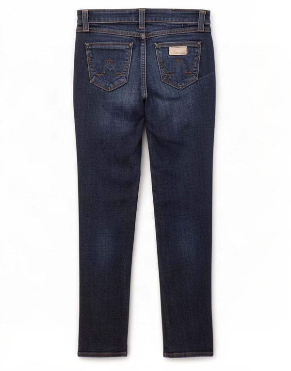 Blugi Wrangler pentru femei Lia slim W27 L34 bumbac bleumarin
