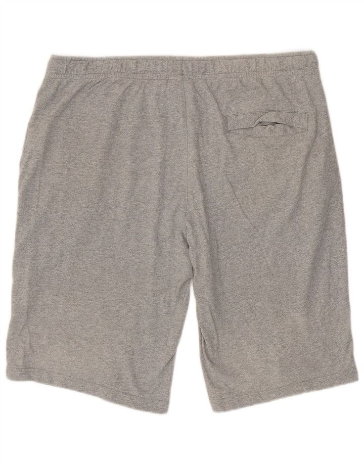 Pantaloni scurți sport Nike pentru bărbați XL bumbac gri