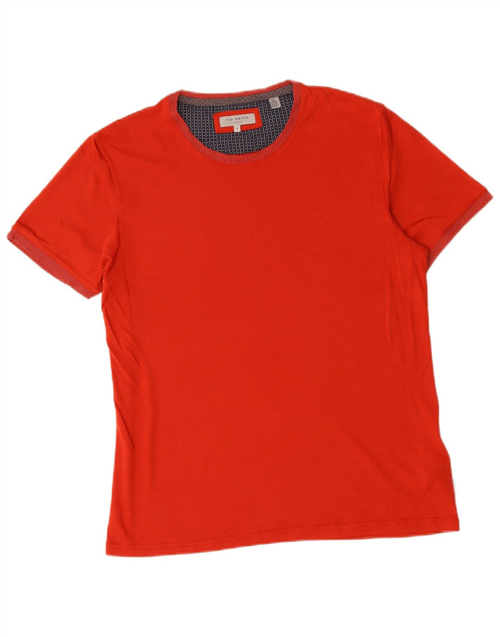 Ted Baker Tricou Bărbați Top Marimea 4 Mare Bumbac Roșu