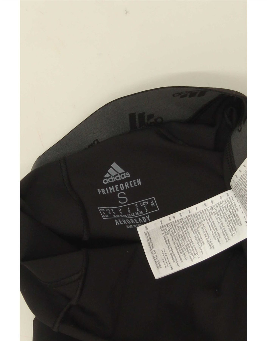 Leggings Aeroready pentru femei Adidas UK 8/10 Poliester negru mic