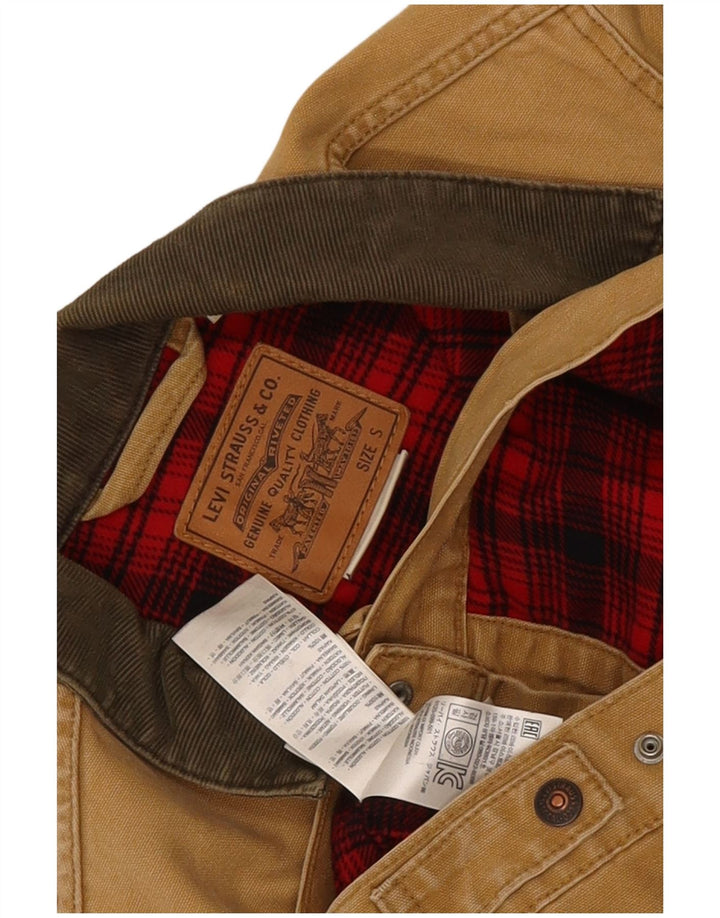 Jachetă bomber pentru bărbați Levi's UK 36 mic, bej, bumbac color bloc