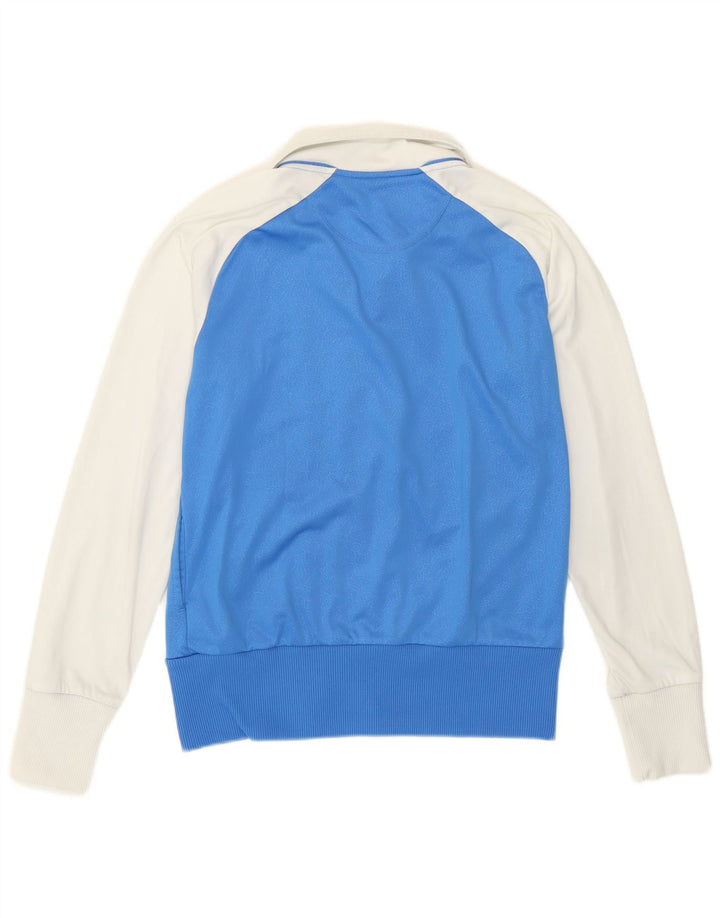 Jachetă de trening Reebok pentru femei UK 14 Medium Blue Colorblock Sports