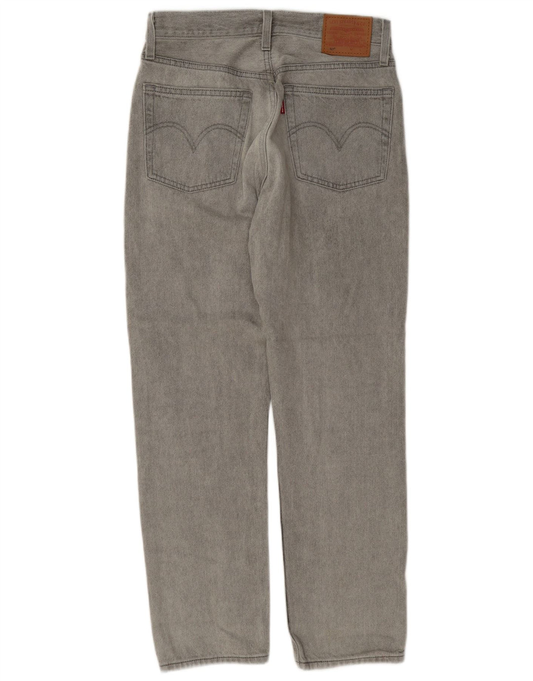Blugi drepti pentru femei Levi's 501 W25 L28 bumbac gri